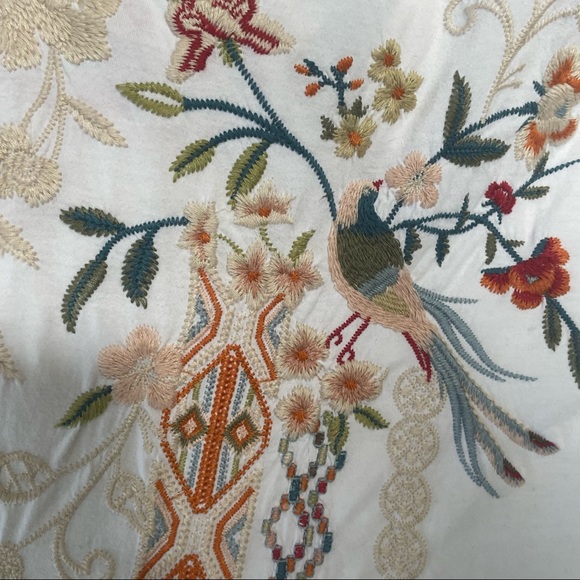 Johnny Was Ellia Puff Sleeve Shirt/ Blouse - Picture 7 of 8